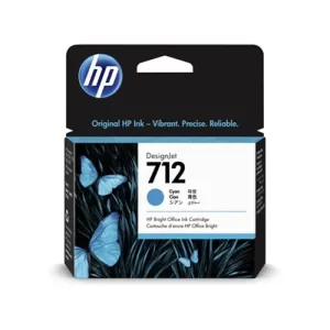 Cartucho de tinta HP DesignJet 712 de 29 ml, Cian
PLOTER T230, T250, T630 y T650