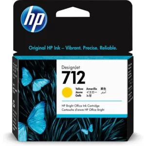 Cartucho de tinta HP DesignJet 712 de 29 ml, Yellow
PLOTER T230, T250, T630 y T650