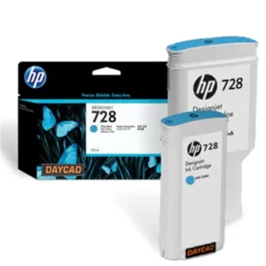 Cartucho HP 728 de tinta cyan P/DesignJet HP T730/T830 de 130 ml