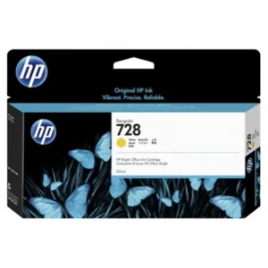 Cartucho HP Yellow 728 300ml P/Ploter T730/T830