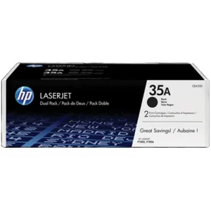 TONER HP 35A DUAL PARA LASERJET P1005,P1006 SERIES
HP LASERJET CB435AD BLACK PRINT CARTRIDGE