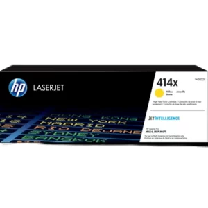 TONER HP 414X Yellow XL P/Color LaserJet Pro M454 series; HP Color LaserJet Pro MFP M479 series
6.000 páginas aproximadamente