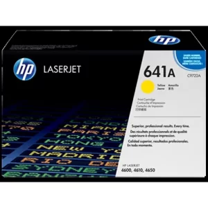 TONER HP AMARILLO PARA LASERJ COLOR 4600
HP COLOR LASERJET C9722A YELLOW PRINT CARTRIDGE