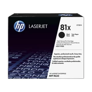 TONER HP NEGRO 81X P/LASERJET ENTERPRISE MFP M630