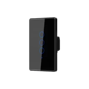 INTERRUPTOR SMART TOUCH NEGRO 3 TOMAS