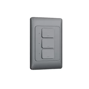 INTERRUPTOR SMART GRIS WIFI 3 TOMAS