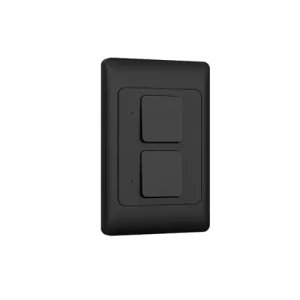 INTERRUPTOR SMART NEGRO WIFI 2 TOMAS
