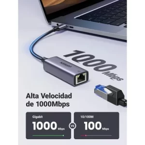ADAPTADOR USB TYPE C 10/100/1000M