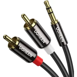 CABLE DE AUDIO ESTEREO 3.5MM A 2RCA