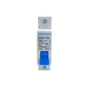 DISYUNTOR ELECTRICO DE 32A UNIPOLAR