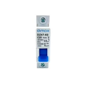 DISYUNTOR ELECTRICO DE 20A UNIPOLAR