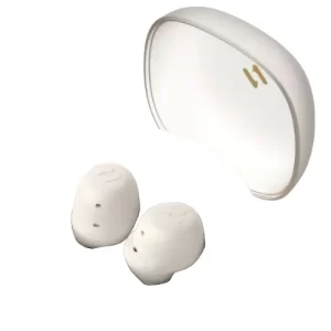 MINI AURICULARES INALAMBRICOS TWS BEIGE