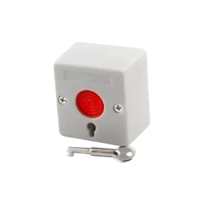 BOTON DE EMERGENCIA CON LLAVE