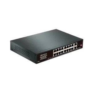 SWITCH DE 16 PUERTOS POE+2 UP LINK+1SFP