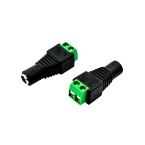 PLUG DC CON BORNERA *BOLSA 10PCS *HEMBRA