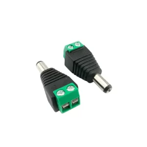 PLUG DC CON BORNERA *BOLSA 10PCS *MACHO