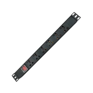 PDU PARA RACK DE 6 TOMAS*