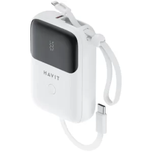 BATERIA PORTATIL 10,000MAH BLANCO