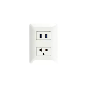 ENCHUFE CON CONEXIÓN A TIERRA +  2 USB