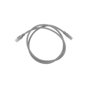 PATCH CORD CAT6* 1 METROS* COLOR GRIS*
