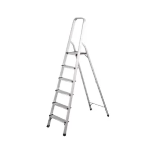 ESCALERA DE ALUMINIO DE 6 PELDAÑOS