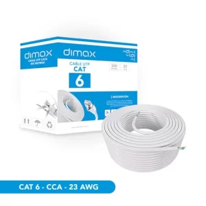 CABLE UTP CAT6 CCA INT* ALEACCION*