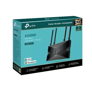 ROUTER INALAMBRICO WIFI 6 AX3000*