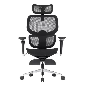 SILLA DE OFICINA ERGONOMIE 5D NEGRO