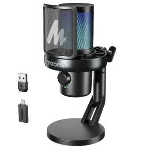 MICROFONO INALAMBRICO DE ESCRITORIO RGB