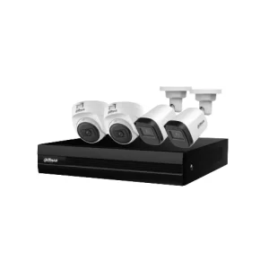 KIT DAHUA 4 CAMARAS PLASTICAS 1080P