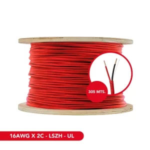 CABLE CONTRA INCENDIO 16AWGX2C-LSZH