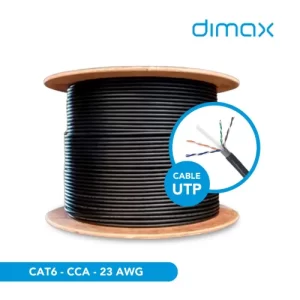 CABLE UTP CAT6 CCA EXT* 305 METROS*