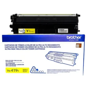 Cartucho de Tóner YELLOW para equipo BROTHER HL - L8360CDW / MFC- L8900CDW. Rendimiento 9000 páginas al 5%