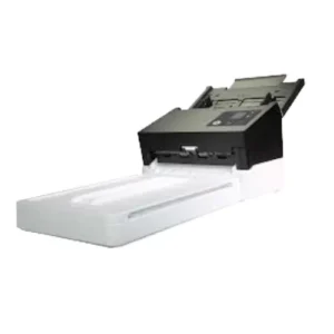 AVISION AD 370FN escáner dúplex de 70 páginas por minuto RED + CAMA PLANA
