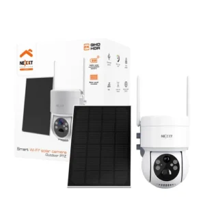 Camara 2K para exteriores con bateria, panel solar y PTZ