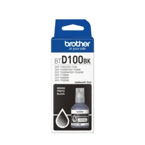 BTD100BK Botella de tinta de color negro de ultra alto rendimiento BTD100BK de la serie InkBenefit Tank de Brother