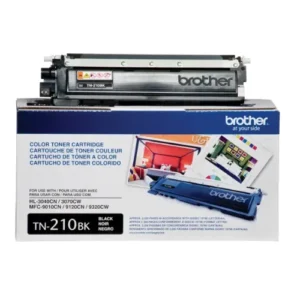 TN210BK Tóner negro de rendimiento estándar, rinde aproximadamente 2200 páginas
