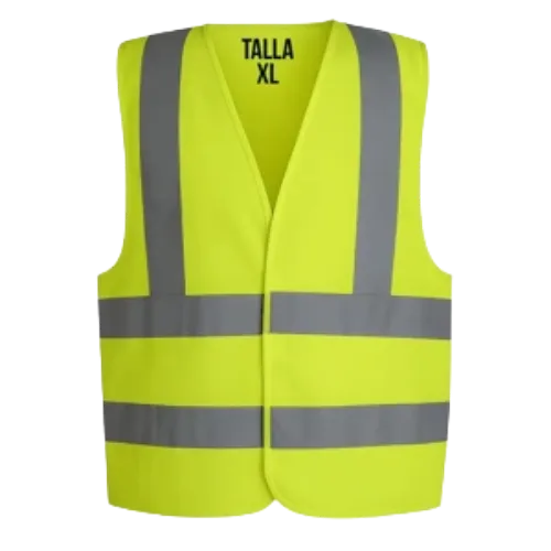 CHALECO REFLECTIVO AMARILLO TALLA XL