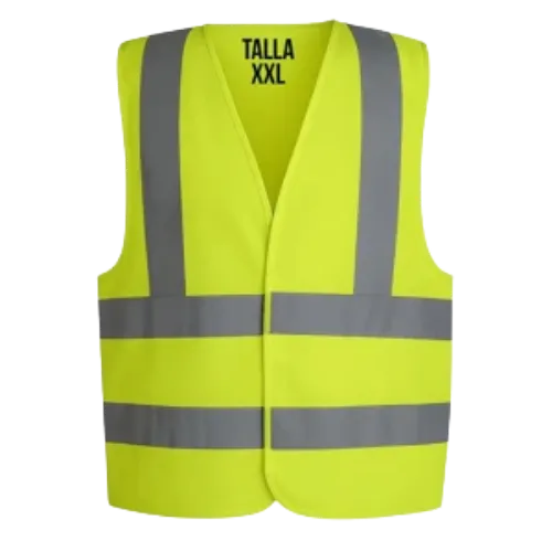 CHALECO REFLECTIVO AMARILLO TALLA XXL