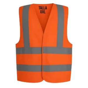 CHALECO REFLECTIVO NARANJA TALLA XXL