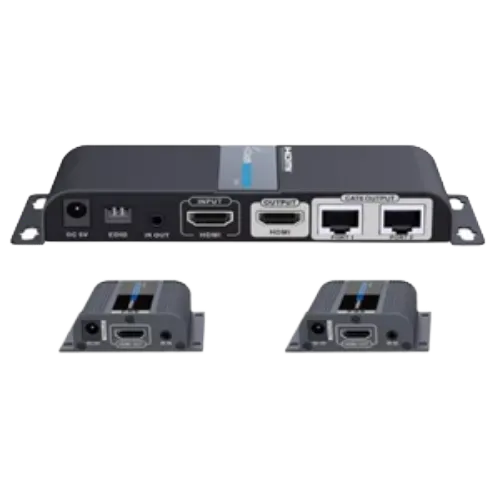 EXTENSOR Y SPLITTER HDMI *1X2 *40M