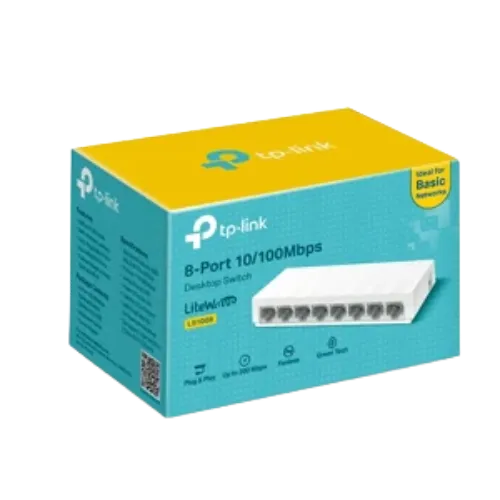 SWITCH LITE WAVE 8 PUERTOS ETHERNET*TECN