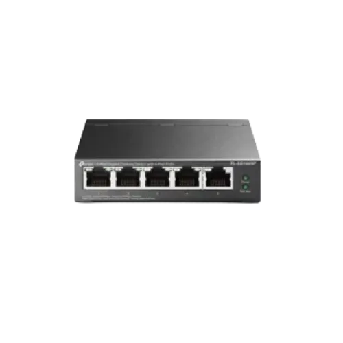 SWITCH POE+*5 PUERTOS GIGABIT