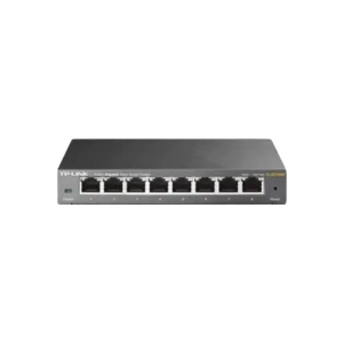 SWITCH EASY SMART*8 PUERTOS GIGABIT*