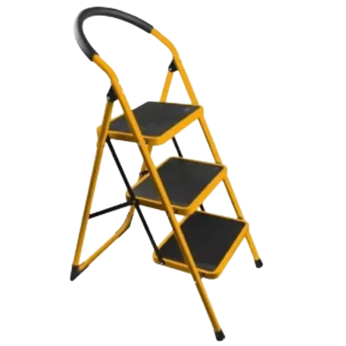 ESCALERA DE ACERO 3 ESCALONES CAP 150KGS