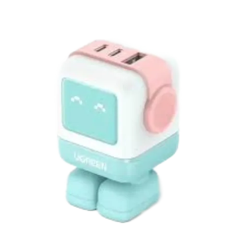 CARGADOR UGREEN NEXODE RG 65W ROSA+AZUL