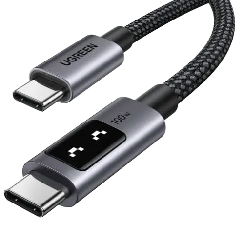 CABLE DE CARGA ROBOT USB-C A USB-C 100W