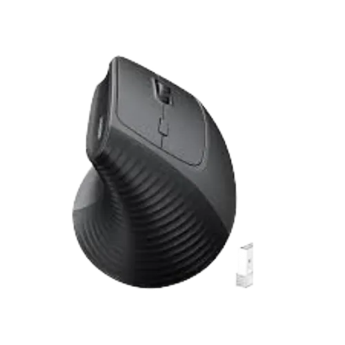 MOUSE ERGONOMICO VERTICAL NEGRO
