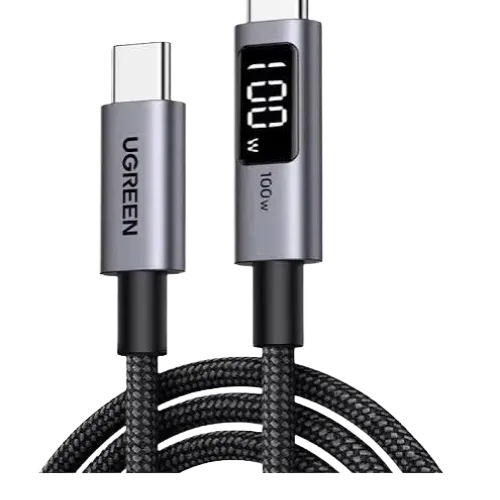 CABLE DE CARGA USB-C to USB-C 100W